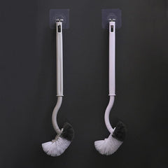 Long Handle Toilet Brush for Effortless Cleaning Wall Mounted