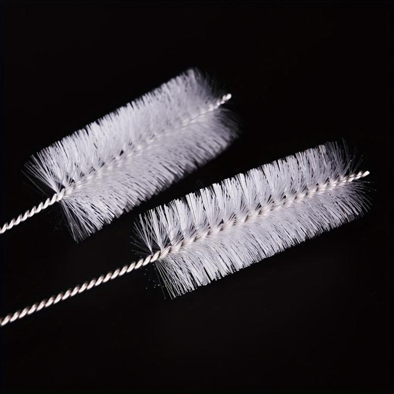 10pcs Stainless Steel Cleaning Brush Set for Pipes, Hookahs, Cachimbas