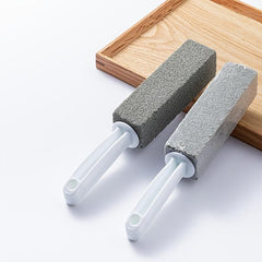 2pcs Pumice Stone Cleaning Brush With Handle