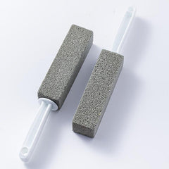 2pcs Pumice Stone Cleaning Brush With Handle