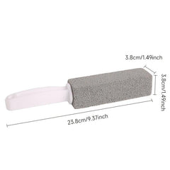 2pcs Pumice Stone Cleaning Brush With Handle