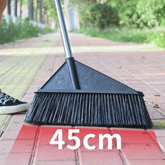 Garden Broom with Extra Broom Head for Outdoor Cleaning