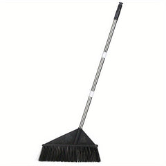 Garden Broom with Extra Broom Head for Outdoor Cleaning