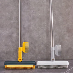 3-in-1 Floor Sanding Brush with Scraper, Long Handle & Silicone Gap Brush