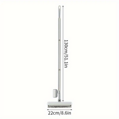 3-in-1 Floor Sanding Brush with Scraper, Long Handle & Silicone Gap Brush
