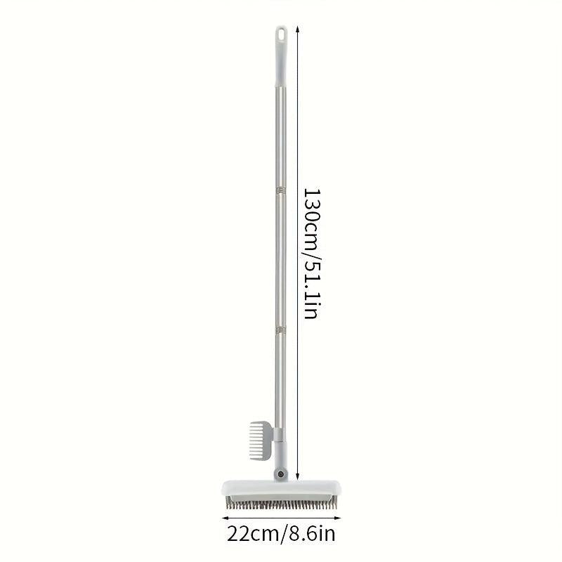3-in-1 Floor Sanding Brush with Scraper, Long Handle & Silicone Gap Brush