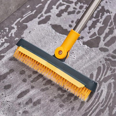 3-in-1 Floor Sanding Brush with Scraper, Long Handle & Silicone Gap Brush