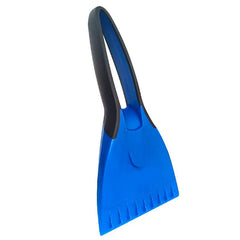 Silicone Car Ice Scraper with Non-slip Handle - Windshield Snow Shovel