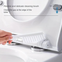 Silicone Toilet Brush Set Wall Mounted with Long Handle