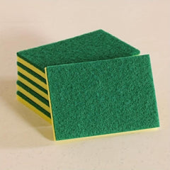 6pcs Double-sided Kitchen Cleaning Sponge Strong Decontamination