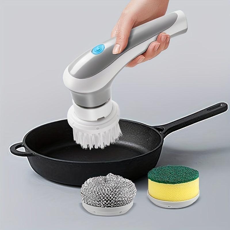 Rechargeable Cleaning Brush - Convenient Dish Washing Tool