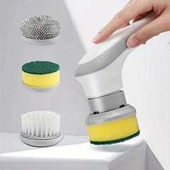 Rechargeable Cleaning Brush - Convenient Dish Washing Tool