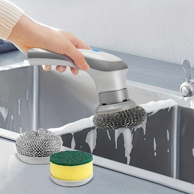 Rechargeable Cleaning Brush - Convenient Dish Washing Tool