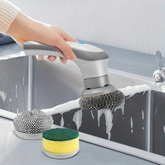 Rechargeable Cleaning Brush - Convenient Dish Washing Tool