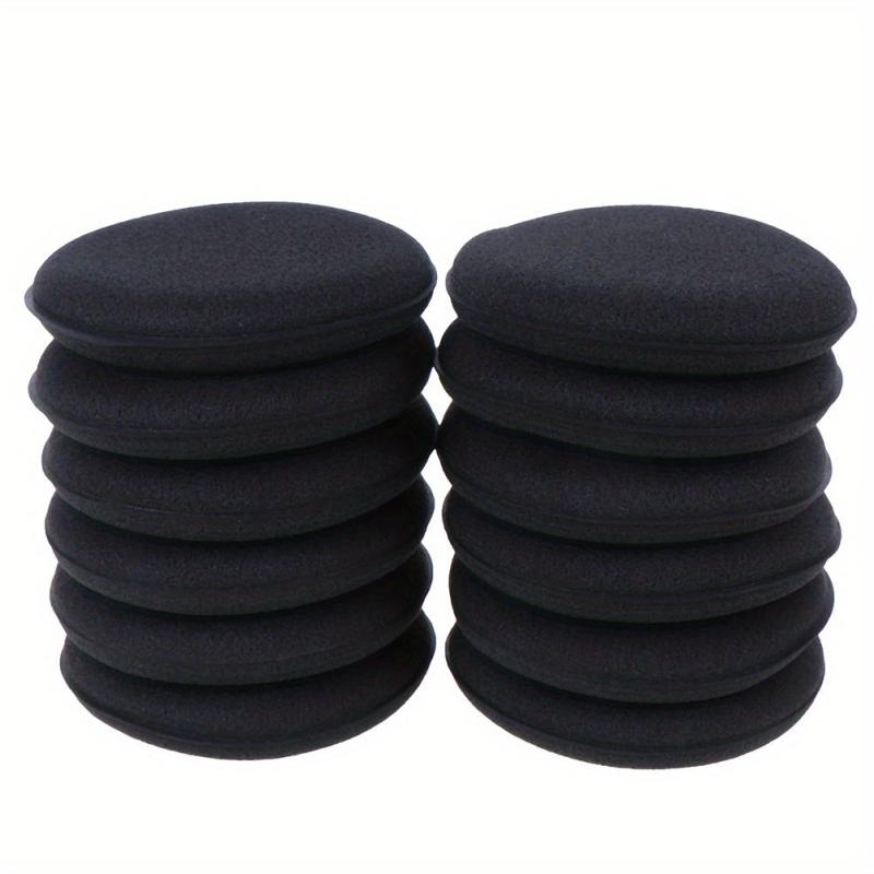 12pcs Microfiber Car Waxing Polishing Pads Auto Care Detailing Applicator