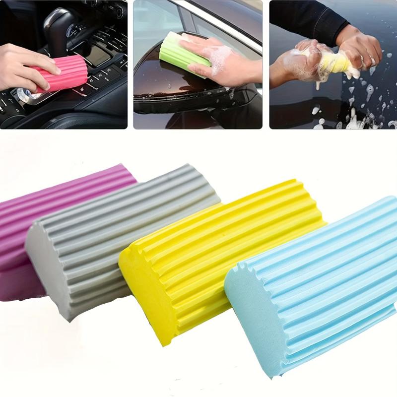 3pcs 4pcs Damp Clean Duster Sponge Sponge Cleaning Brush Duster