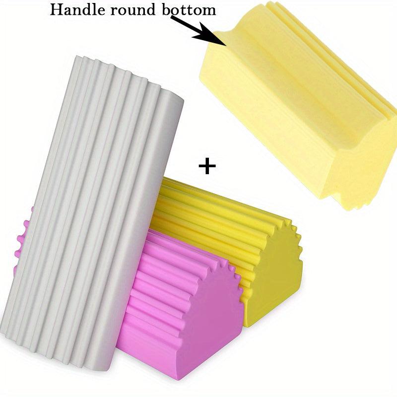 3pcs 4pcs Damp Clean Duster Sponge Sponge Cleaning Brush Duster