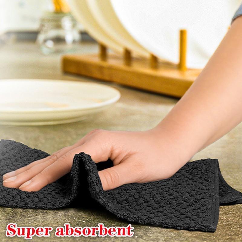 Soft Cleaning Towel Dish Towels Microfiber Absorbent Dish Cloth