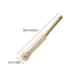 Long Handle Wooden Bottle Cleaning Brush for Easy Kitchen Cleaning