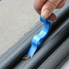 Hand-held Groove Cleaning Tool for Door Window Track Kitchen