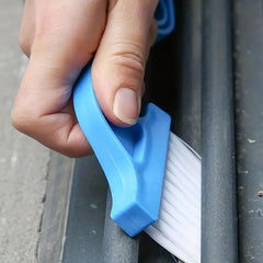 Hand-held Groove Cleaning Tool for Door Window Track Kitchen