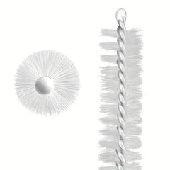6pcs Straw Cleaner Brush Long Straw Brush Nylon Bristles Stainless Handle