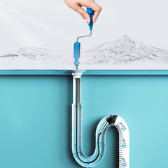 Spiral Sewer Hair Catcher and Cleaner for Home Sinks and Bathrooms