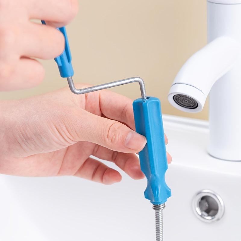 Spiral Sewer Hair Catcher and Cleaner for Home Sinks and Bathrooms