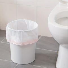 3 Rolls Drawstring Garbage Bags Thickened Kitchen Trash Bags Leak Proof Bin Line