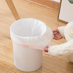 3 Rolls Drawstring Garbage Bags Thickened Kitchen Trash Bags Leak Proof Bin Line