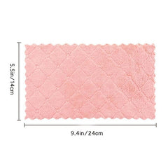 10pcs Kitchen Towels and Dishcloths Set Random Colors