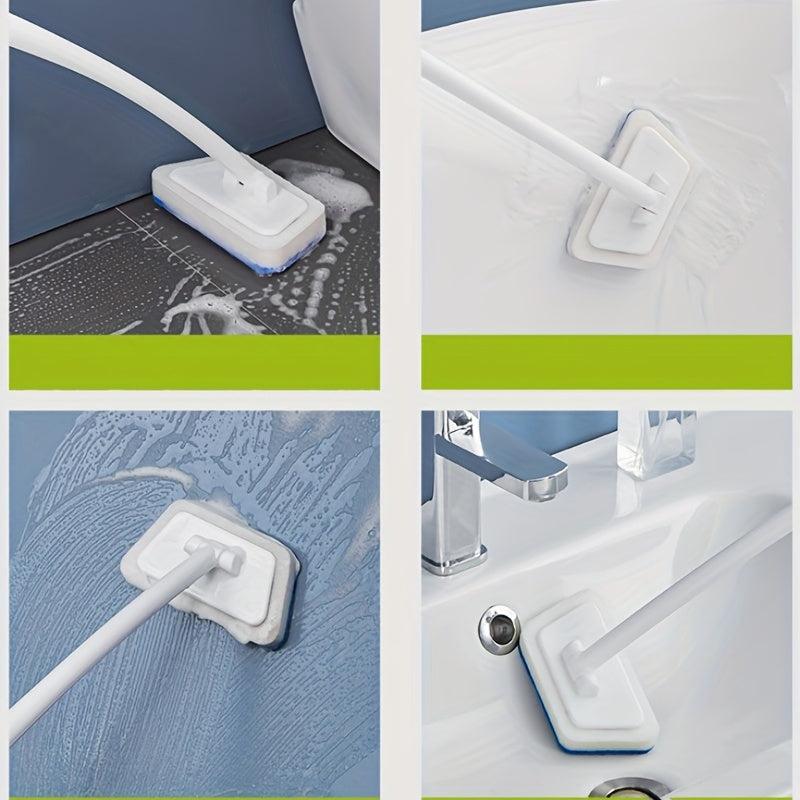 Multifunctional Bathtub Brush for Tile Glass and Floor Cleaning