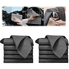 4pcs Magic Cloth Glass Cleaning Cloth No Trace No Watermark