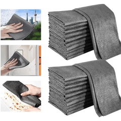 4pcs Magic Cloth Glass Cleaning Cloth No Trace No Watermark
