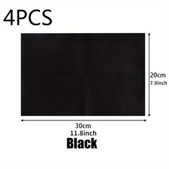 4pcs Magic Cloth Glass Cleaning Cloth No Trace No Watermark