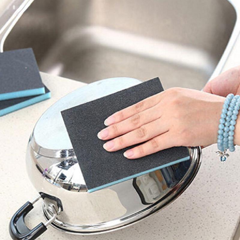 Nanometer Diamond Sand Magic Sponge Descale Kitchen Cleaning Brush