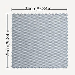 10pcs NanoScale Streak Miracle Cleaning Cloths - Reusable Easy Clean Towels