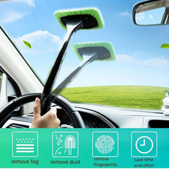 Dust And Fog Cleaning Brush for Car Windshield & Smooth Surfaces