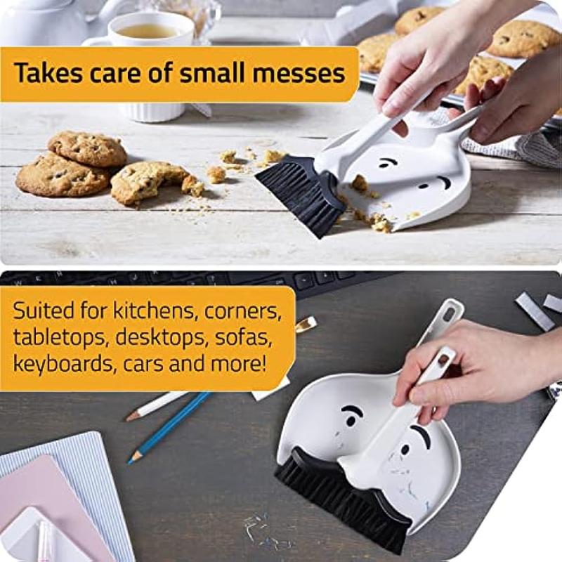 Funny Mini Cleaning Brush And Dustpan Set Handheld Sweeping Brush And Dustpan
