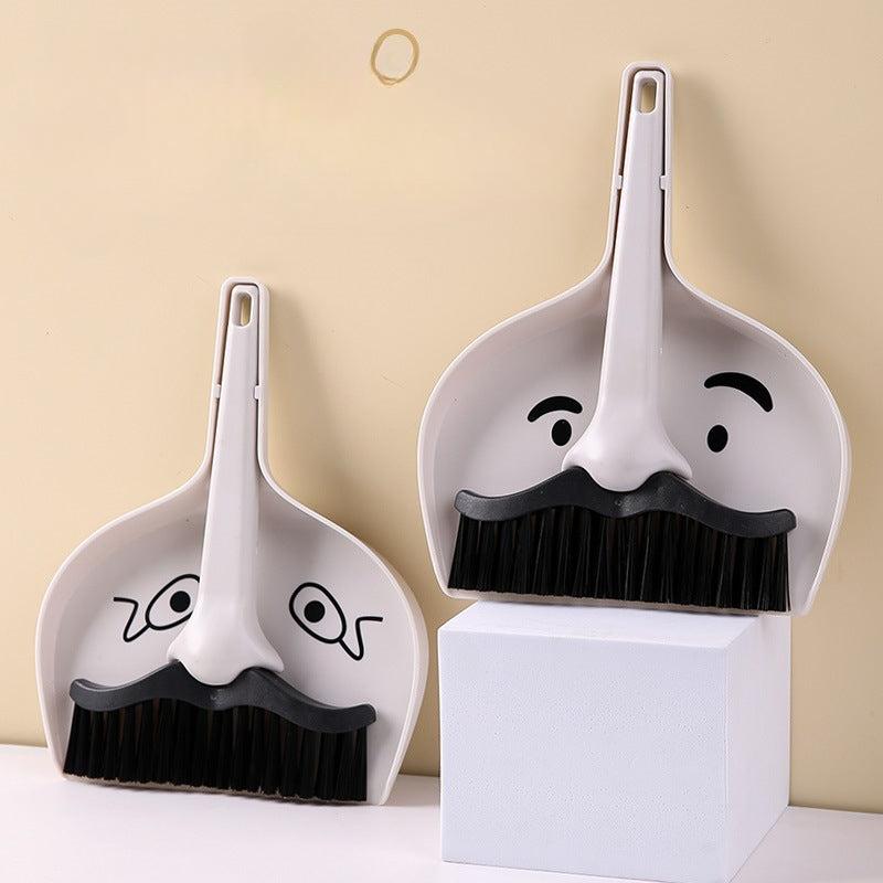 Funny Mini Cleaning Brush And Dustpan Set Handheld Sweeping Brush And Dustpan