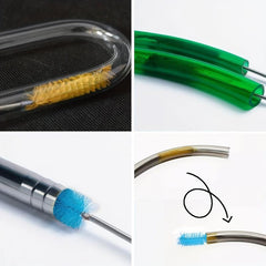 Flexible Drain Brush Nylon Tube Brush Elastic Hose Pipe Cleaning Brush