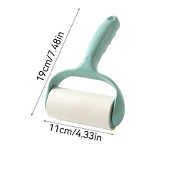 Lint Roller Pet Hair Remover Handle Sticky 50 Sheets Tearable Household Laundry