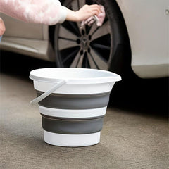 5L 10L Collapsible Bucket Portable Water Bucket Camping Fishing Travel Bucket