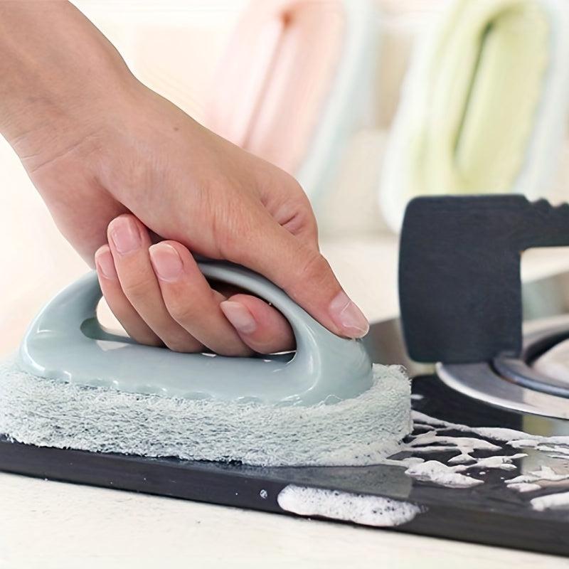 Ceramic Tile Cleaning Brush with Handle