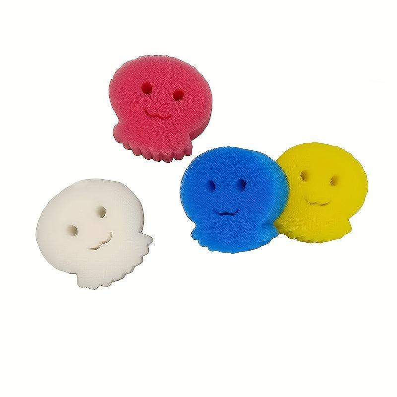 Octopus Cleaning Sponge Kitchen Brush Scouring Pad Sponge