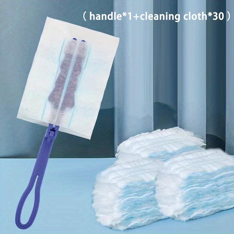 Electrostatic Duster with 10 Disposable Dust Brush Heads