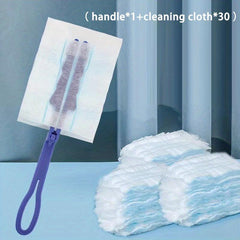 Electrostatic Duster with 10 Disposable Dust Brush Heads