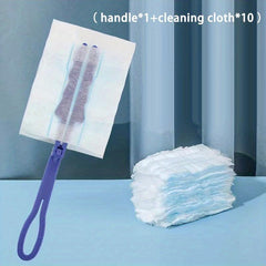 Electrostatic Duster with 10 Disposable Dust Brush Heads