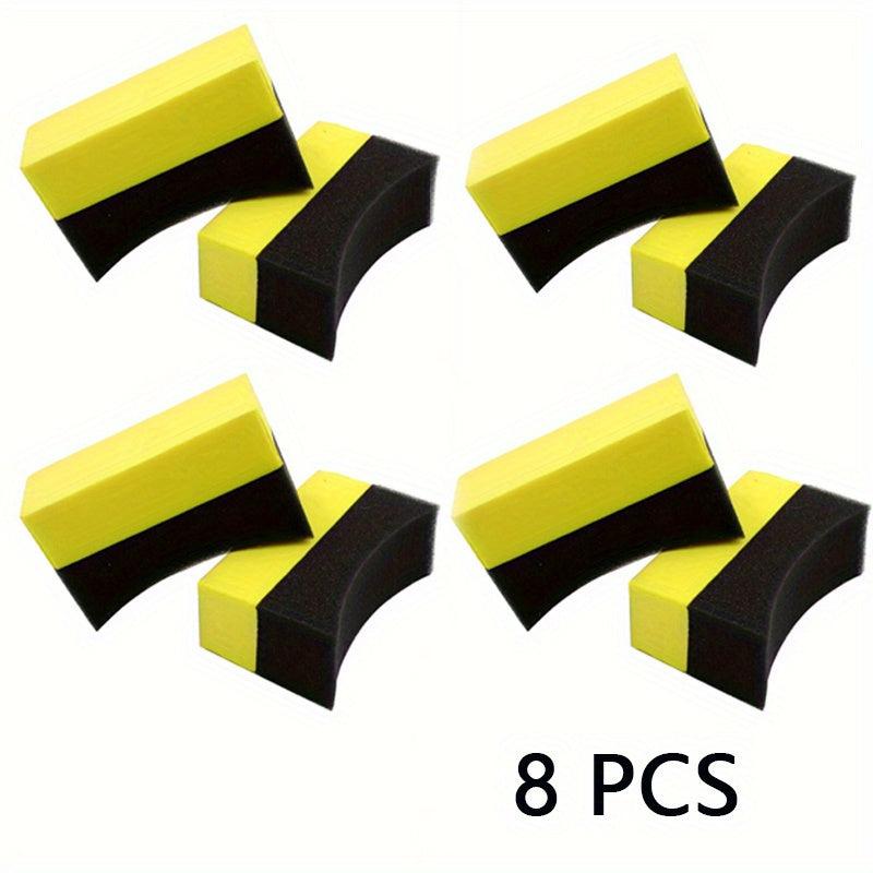 2pcs Car Wheel Cleaning Sponge Tire Wash Wiper Water Suction Sponge Pad