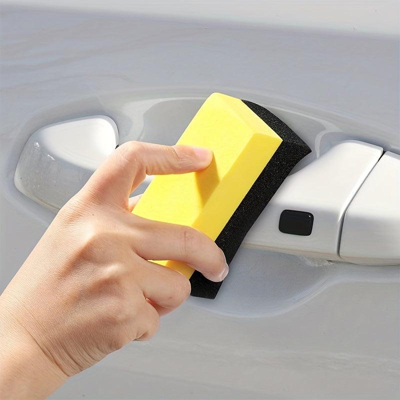 2pcs Car Wheel Cleaning Sponge Tire Wash Wiper Water Suction Sponge Pad